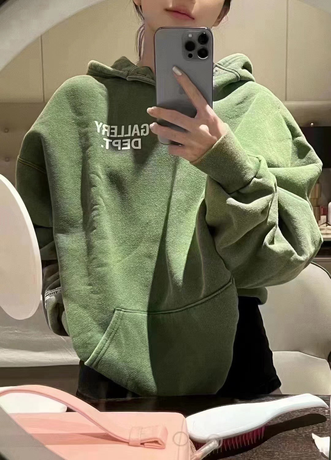 Green Hoodie