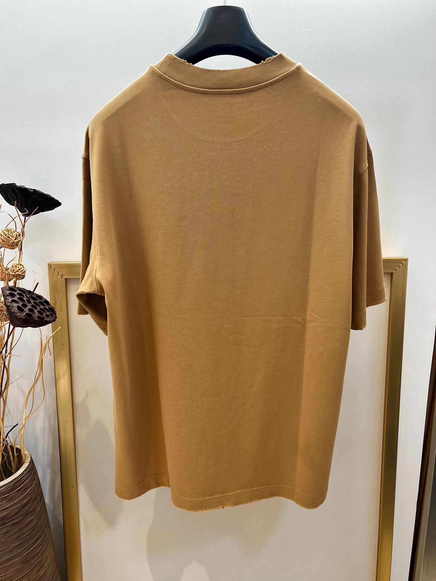 Black,Khaki and Grey T-shirt