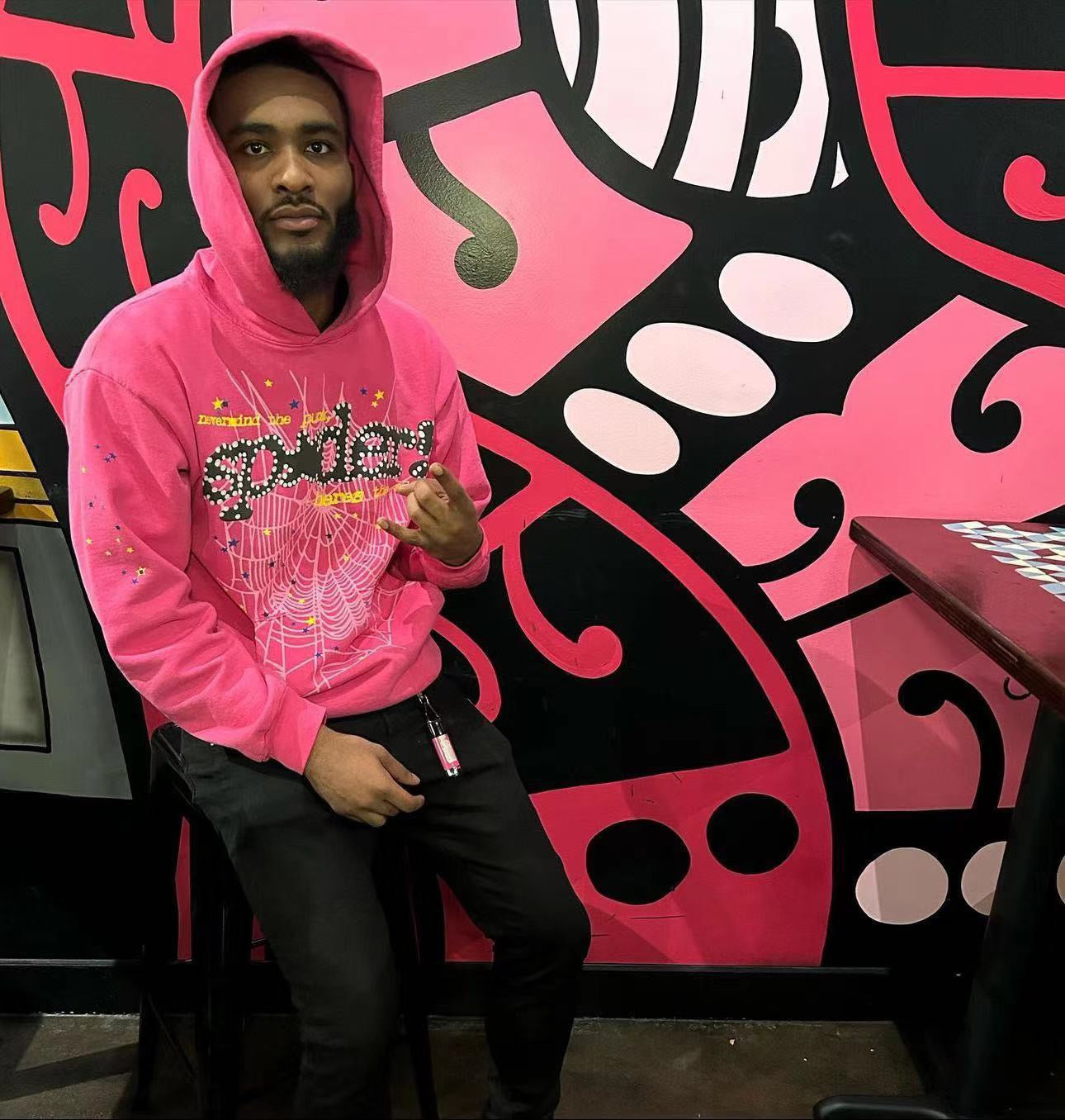 Pink Hoodie