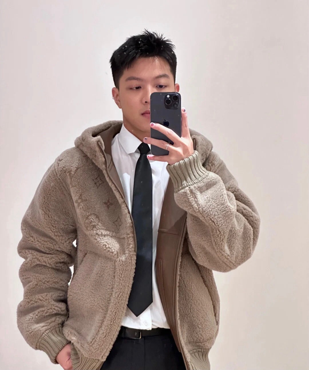 Brown and Grey Jacket