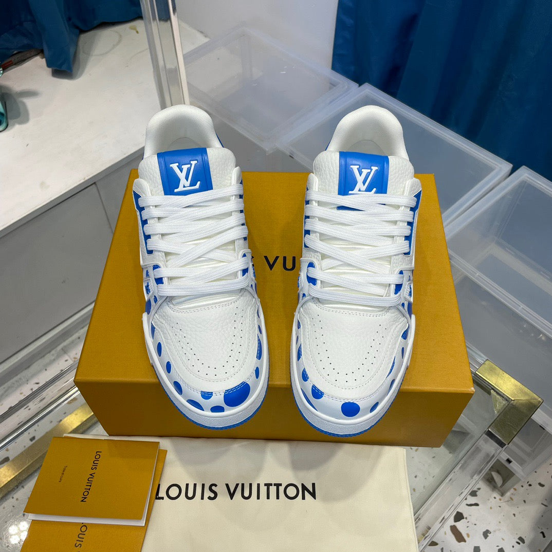 White blue Shoes