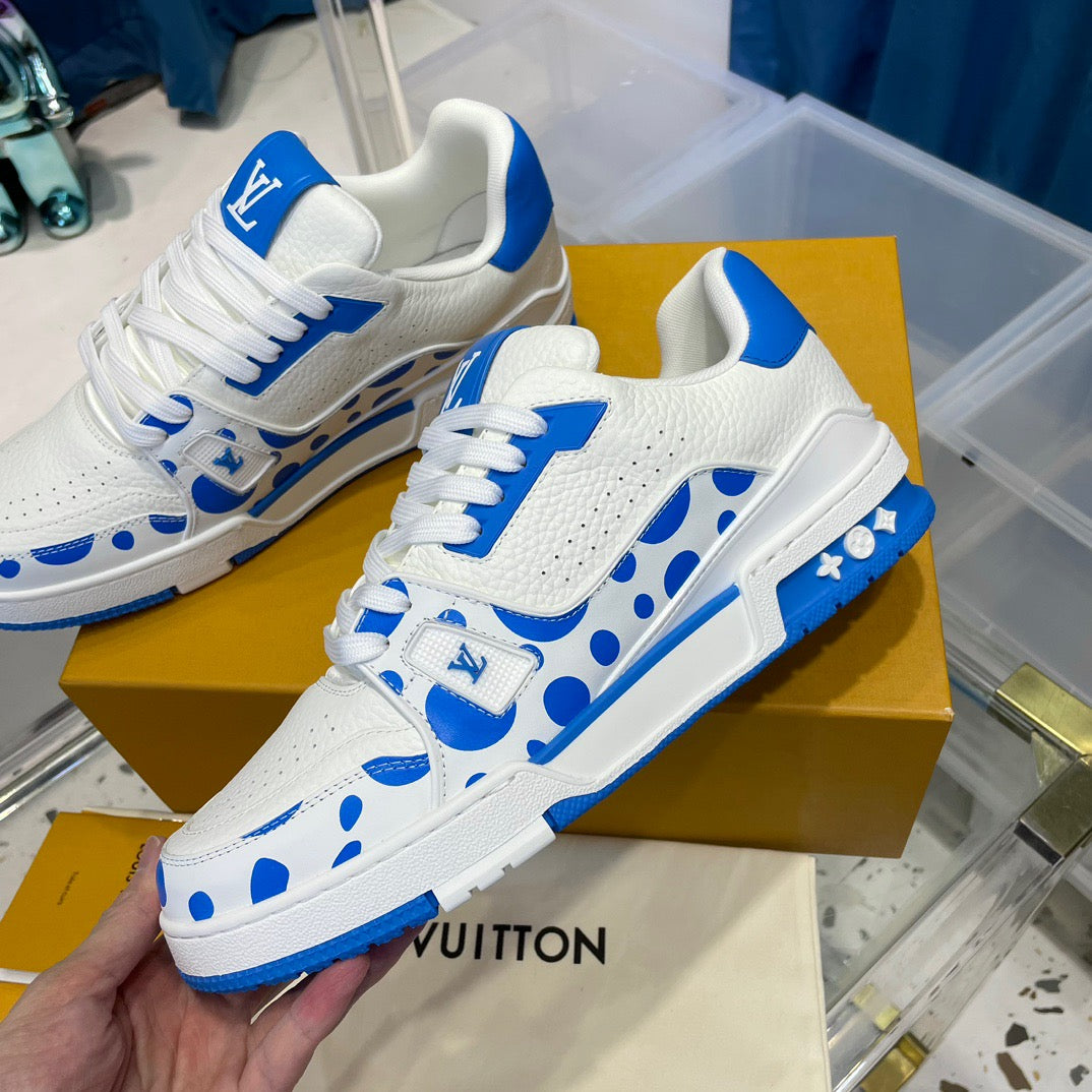 White blue Shoes