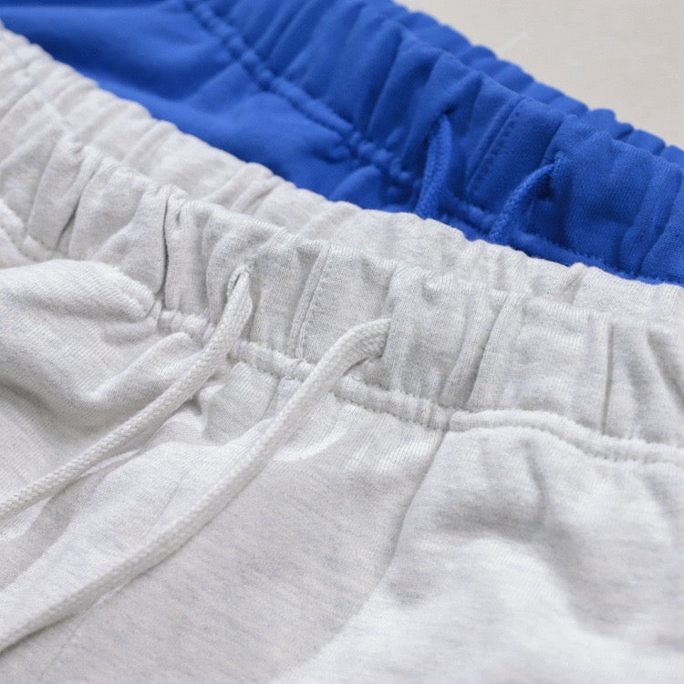 White and Blue Shorts