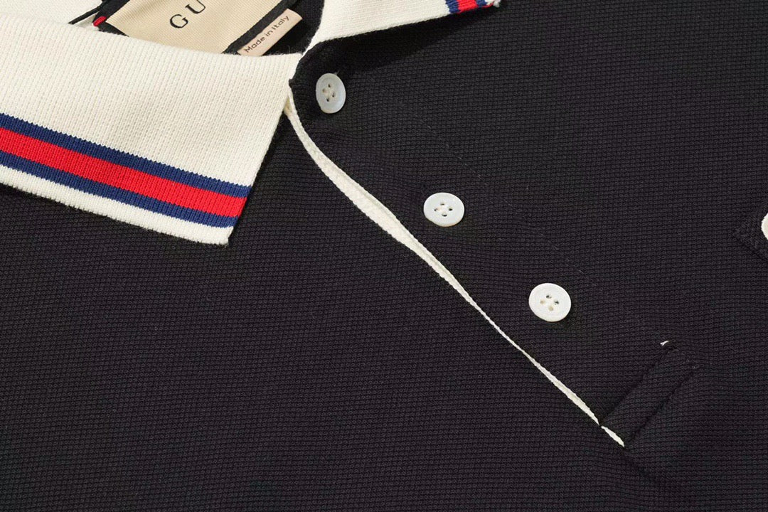 Black and Grey Polo