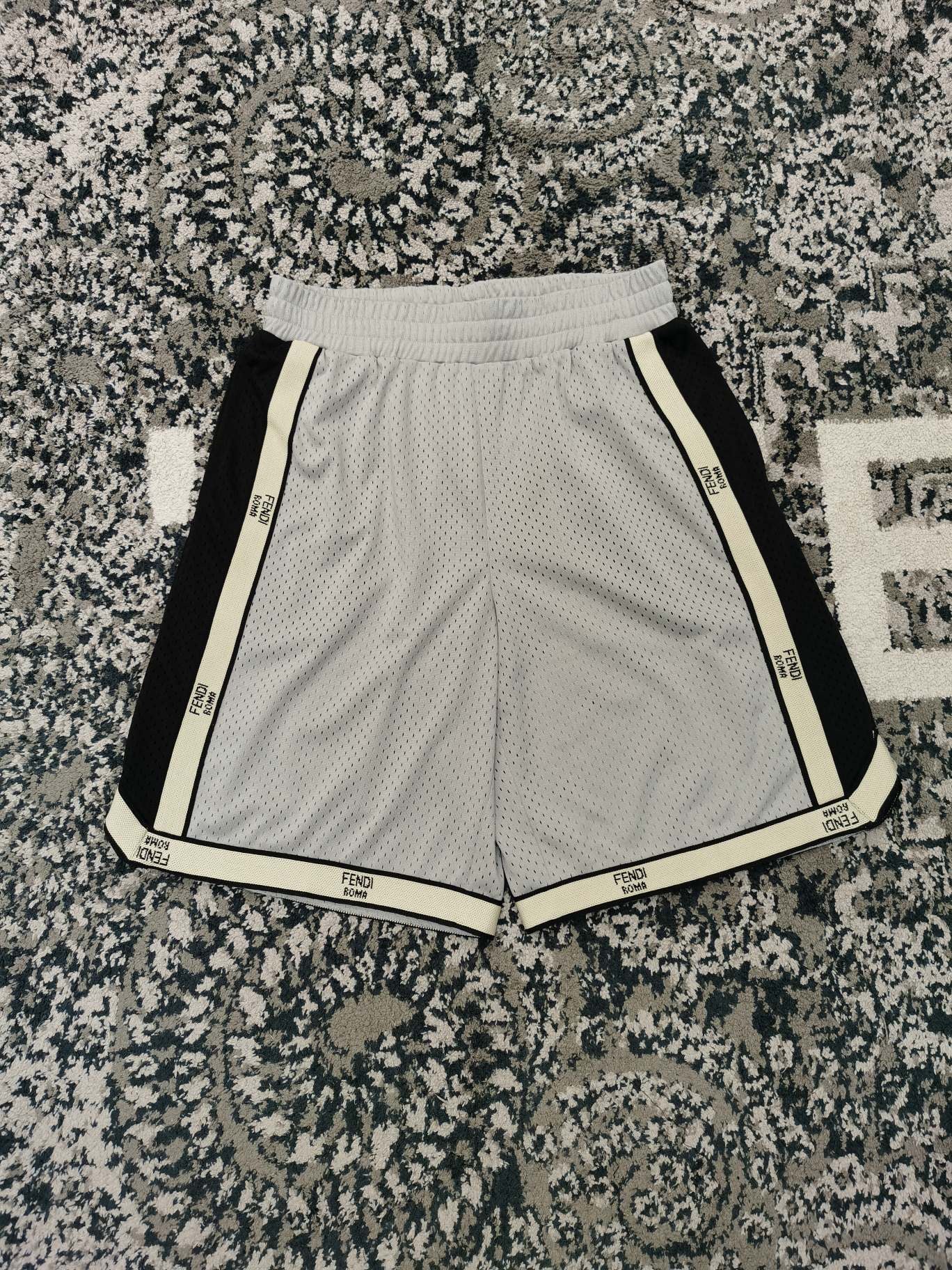 Black and Grey Shorts