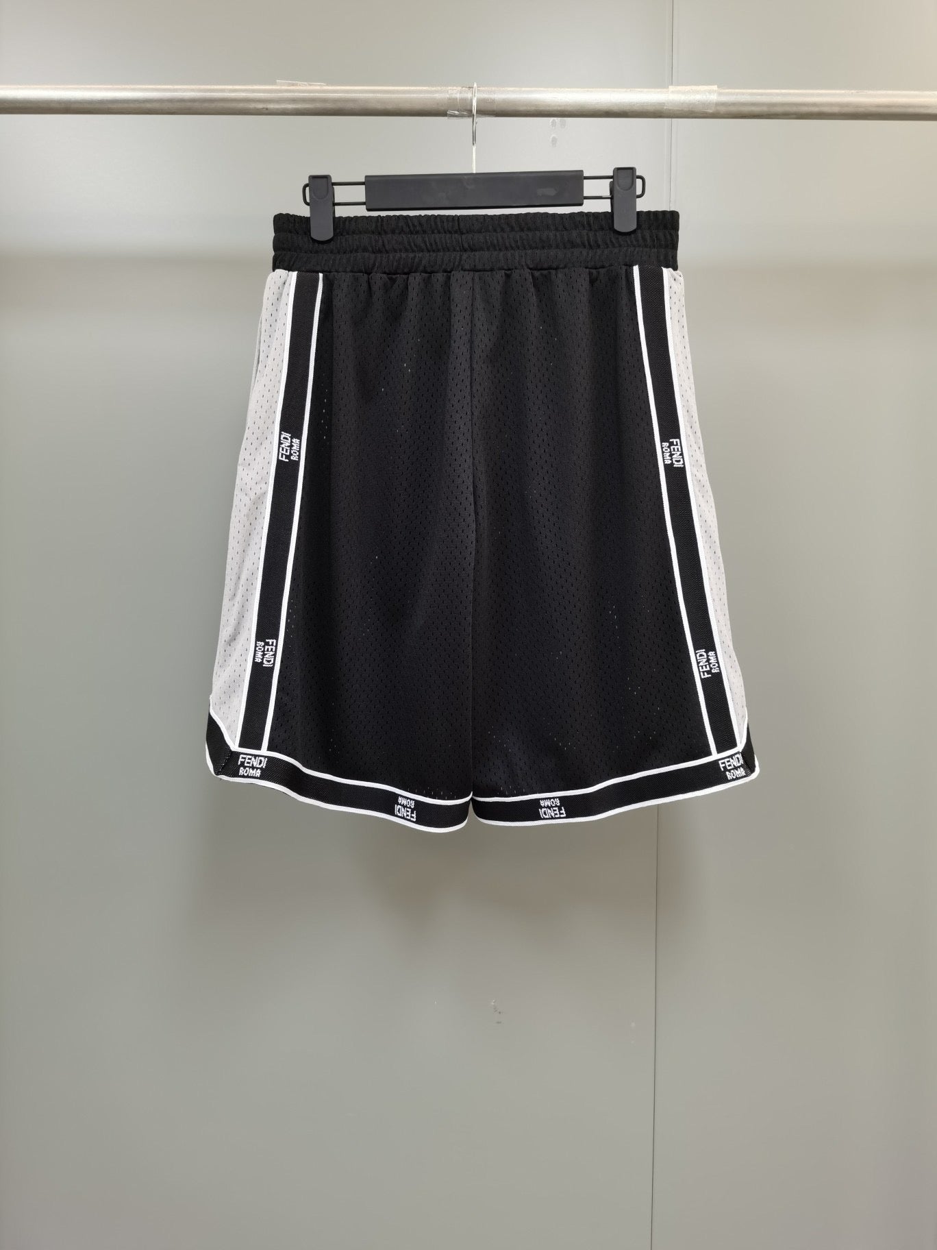 Black and Grey Shorts