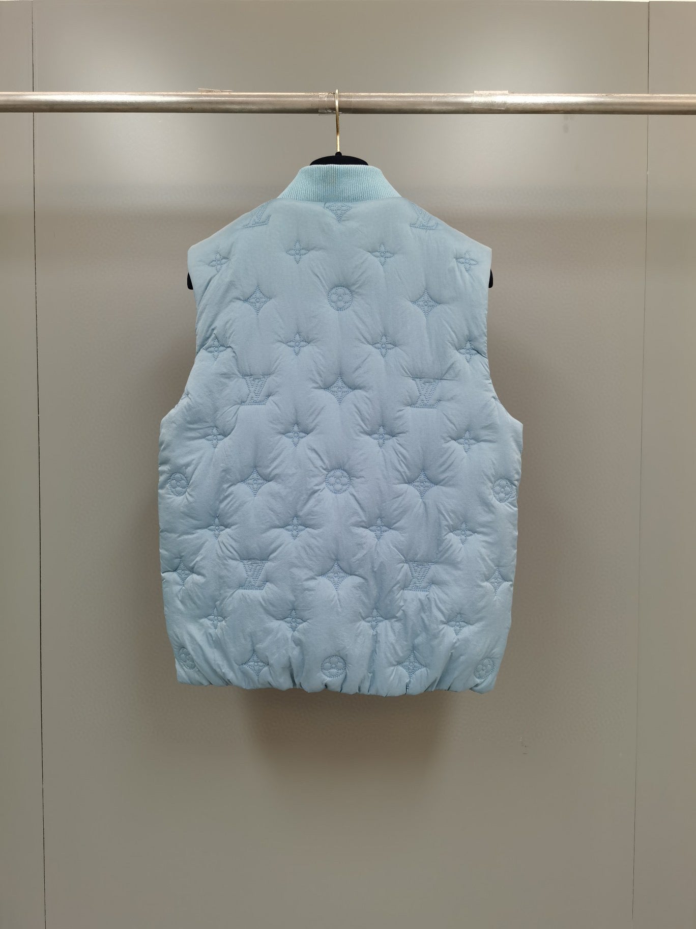 Sky blue and Black Vests