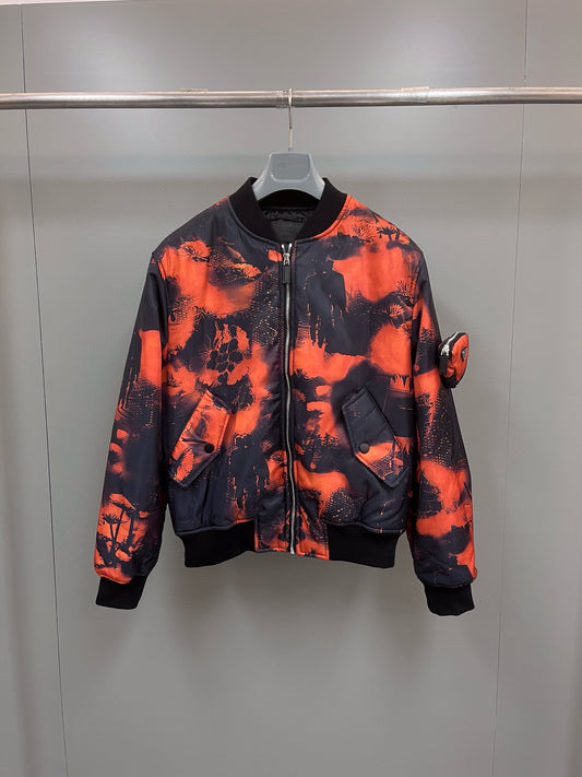 Black orange Jacket