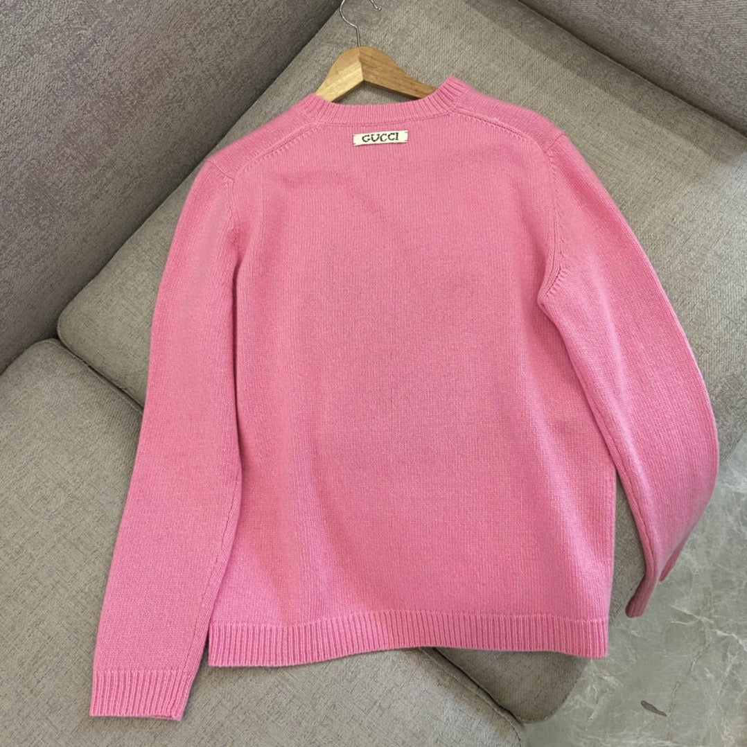 Red and Pink Sweatshirt