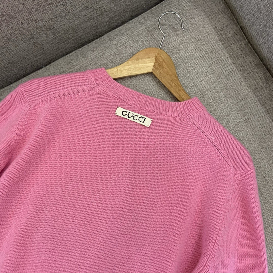 Red and Pink Sweatshirt