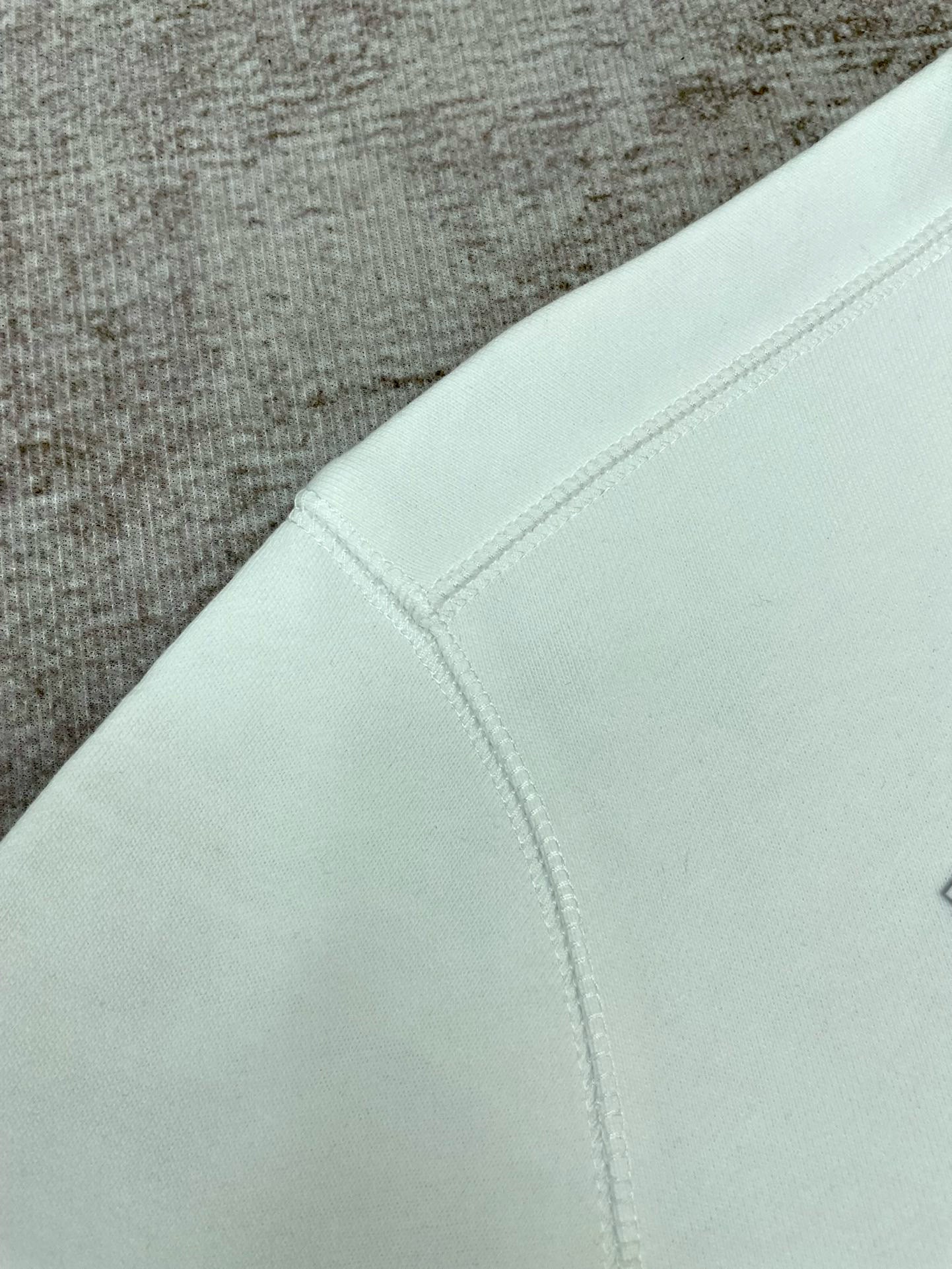 Grey and White Sweatshirt