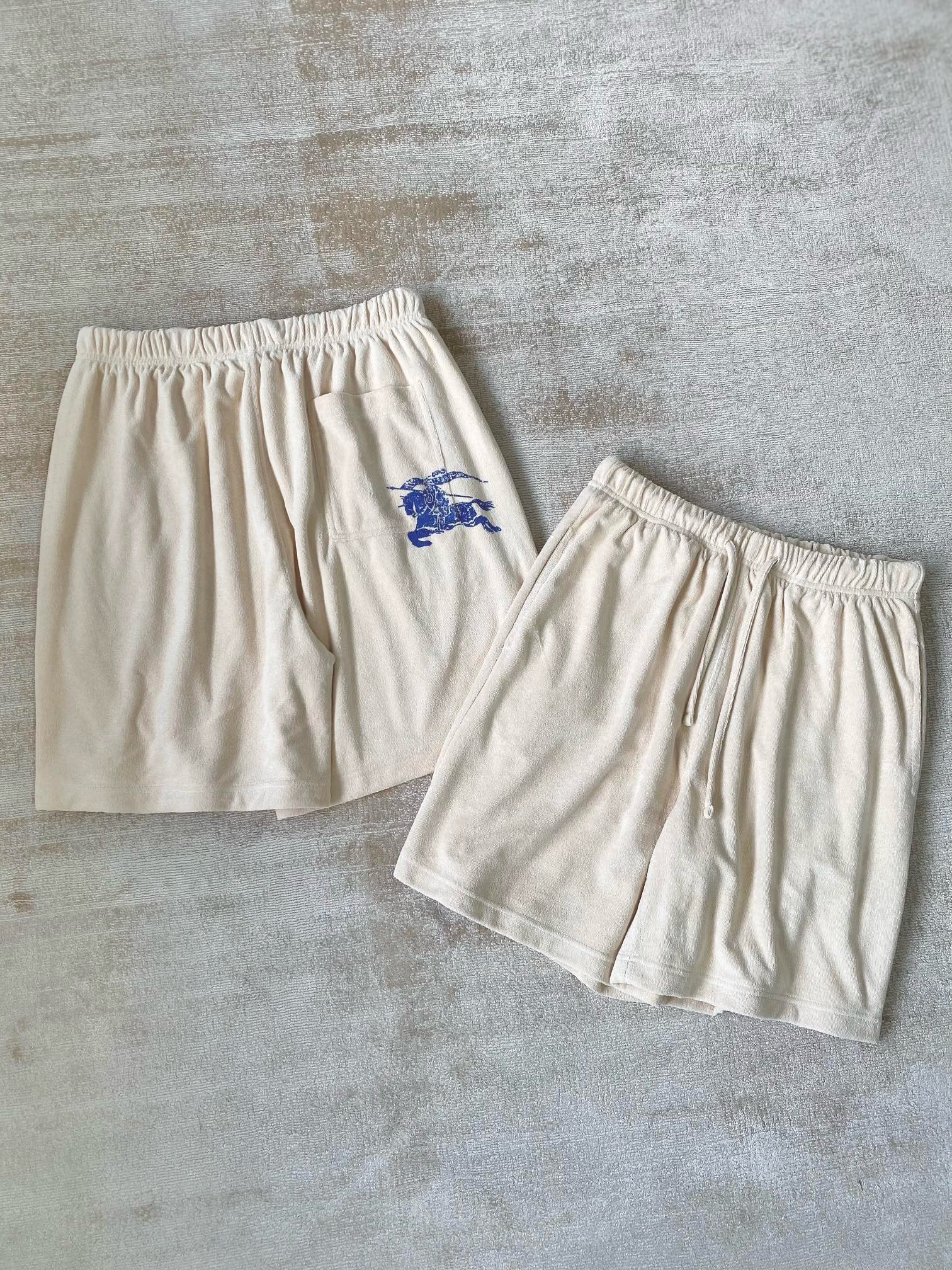 White and Blue Short