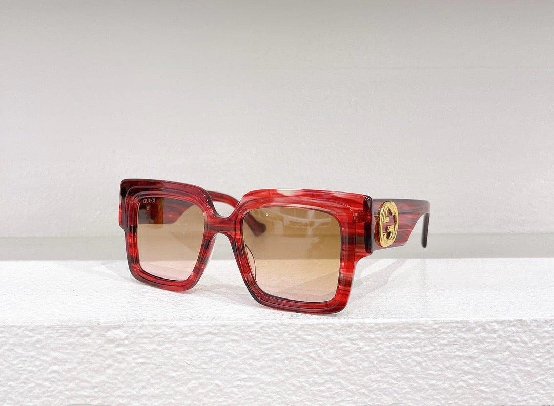 Black,Red and White Sunglass