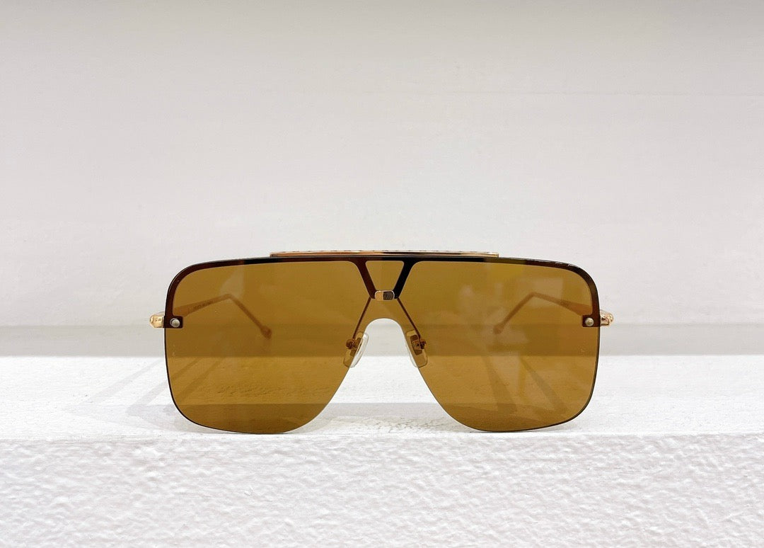 Blue and Brown Sunglass