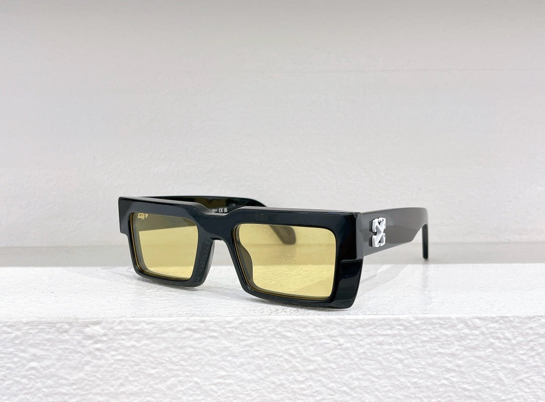 Brown,Black and Green Sunglass