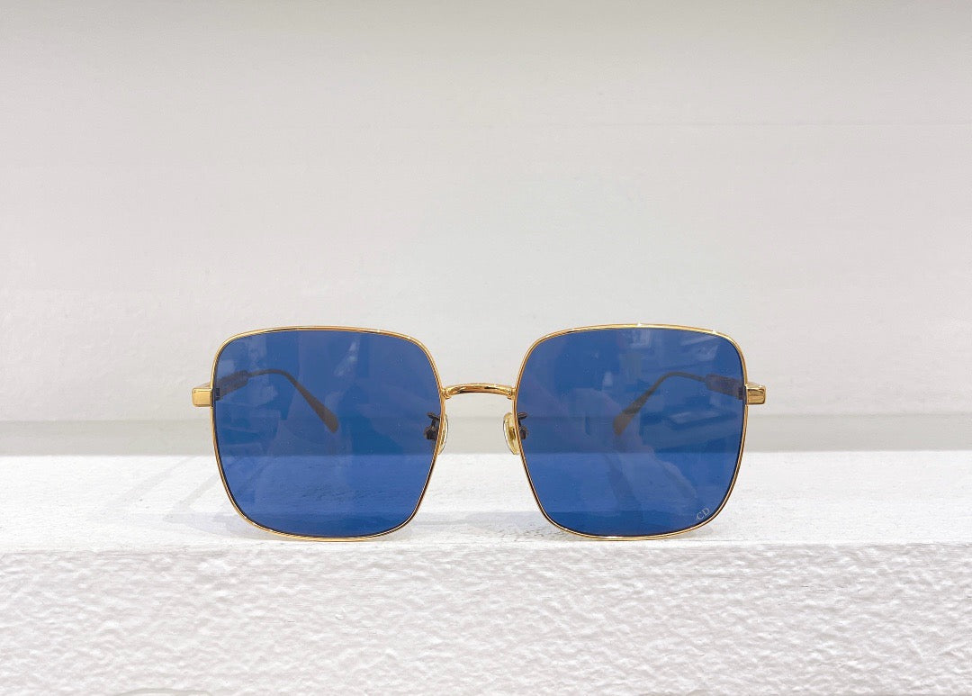 Brown and Blue Sunglass