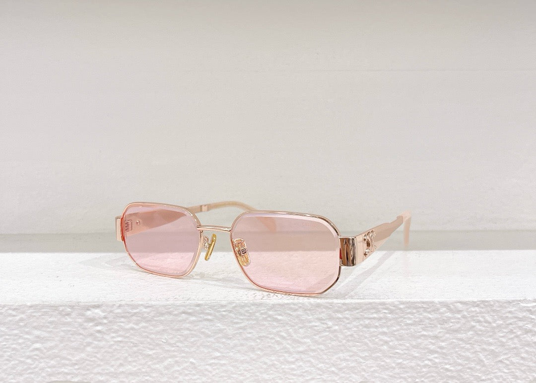 Black,White,Pink,Green and Brown Sunglass