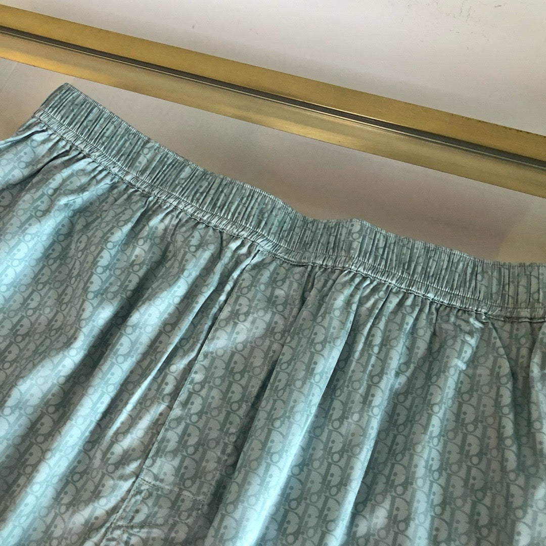 Blue and Green Short