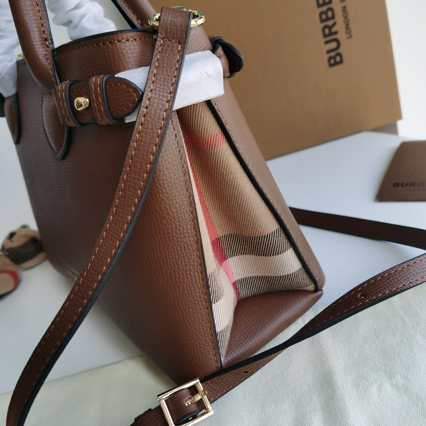 Brown,Black and Red  Bag