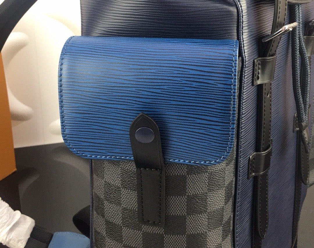 Blue black Bag