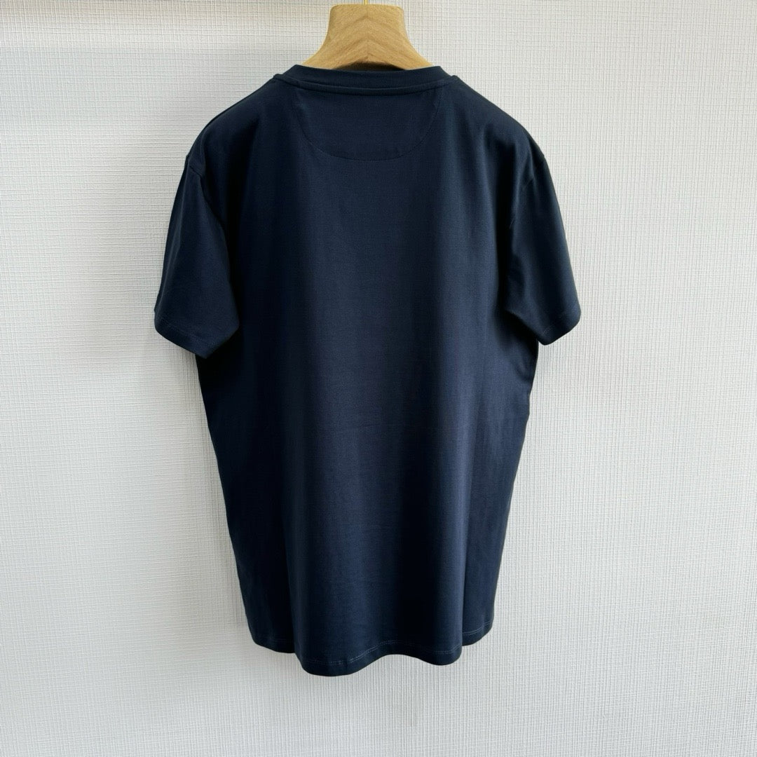 Blue and Black T-shirt