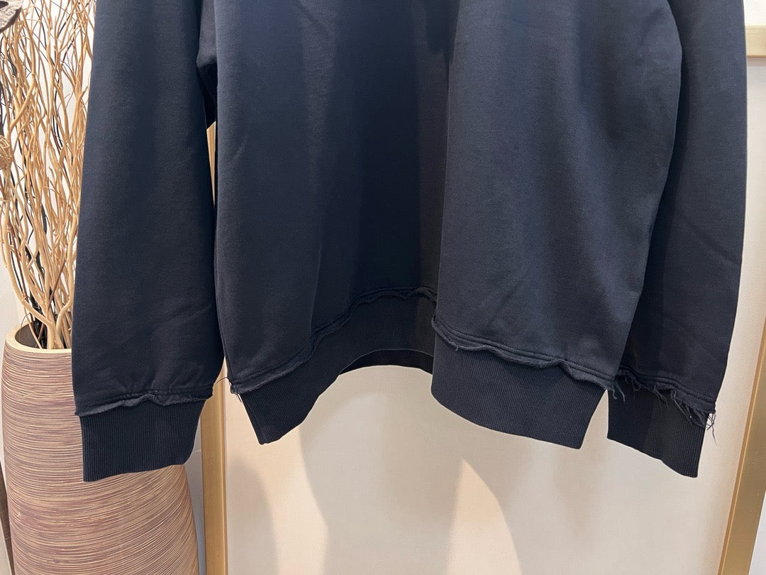 Grey,Blue and Black Sweatshirt