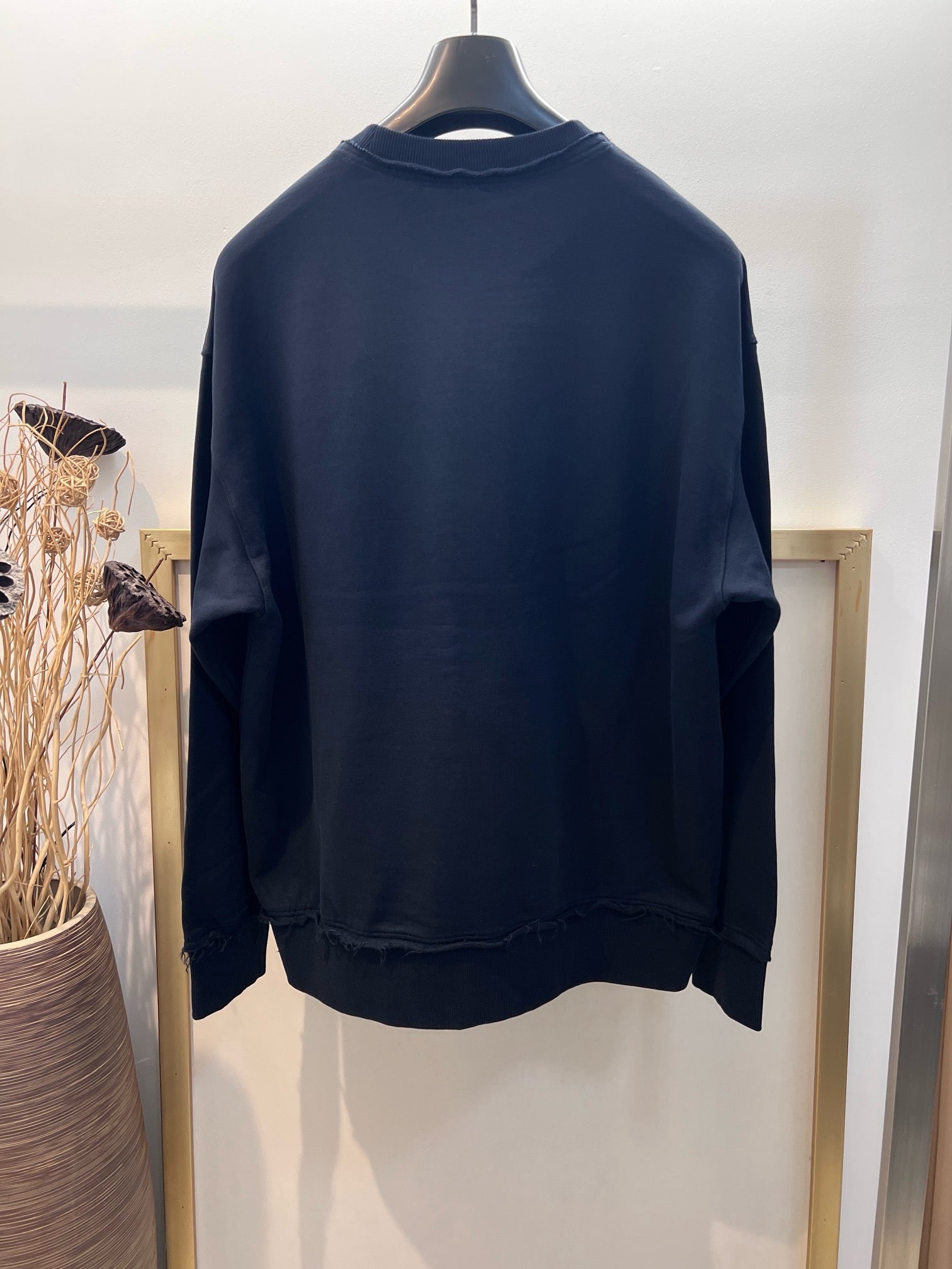 Grey,Blue and Black Sweatshirt