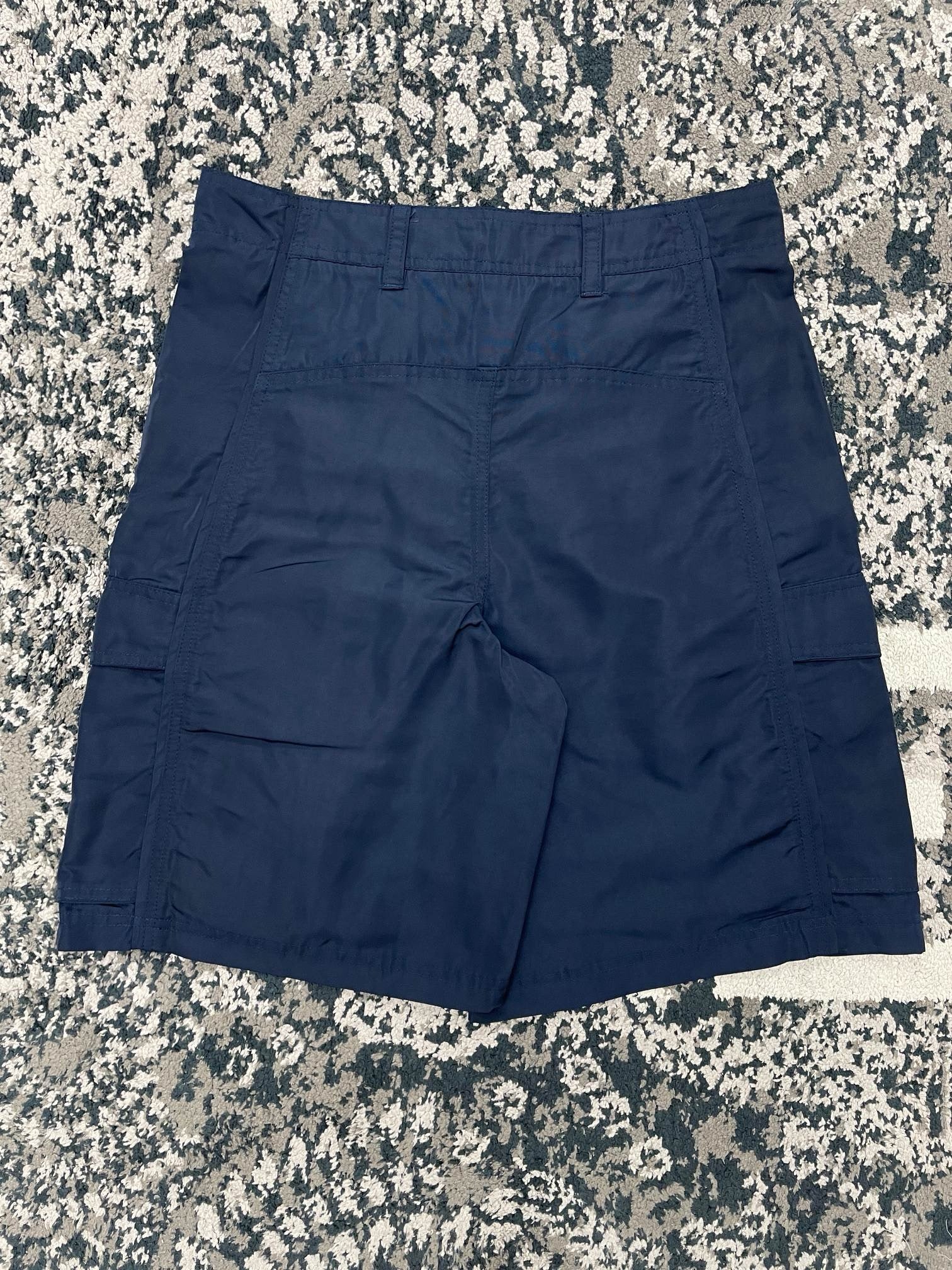 Blue and Black Short