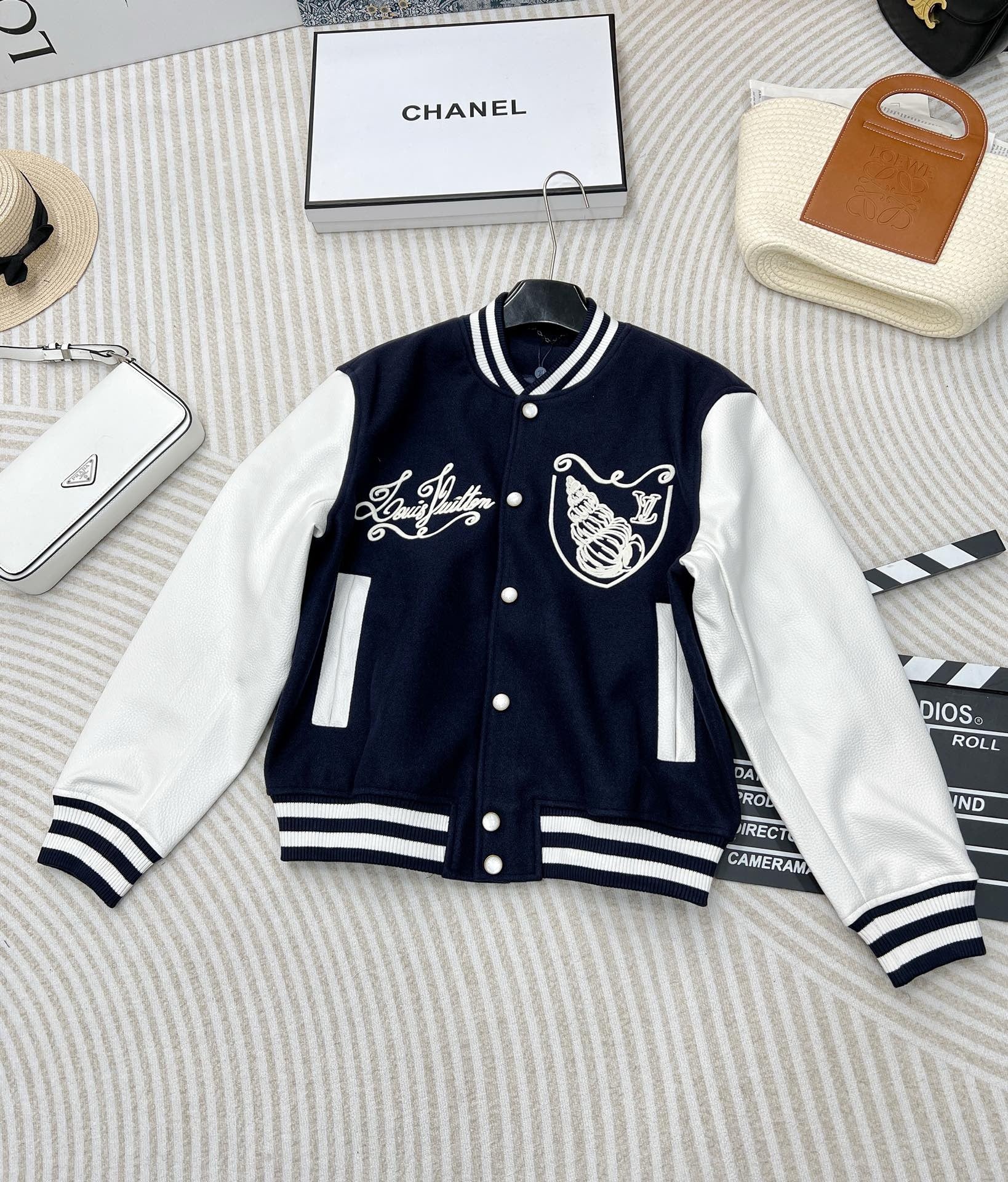 Blue white Jacket