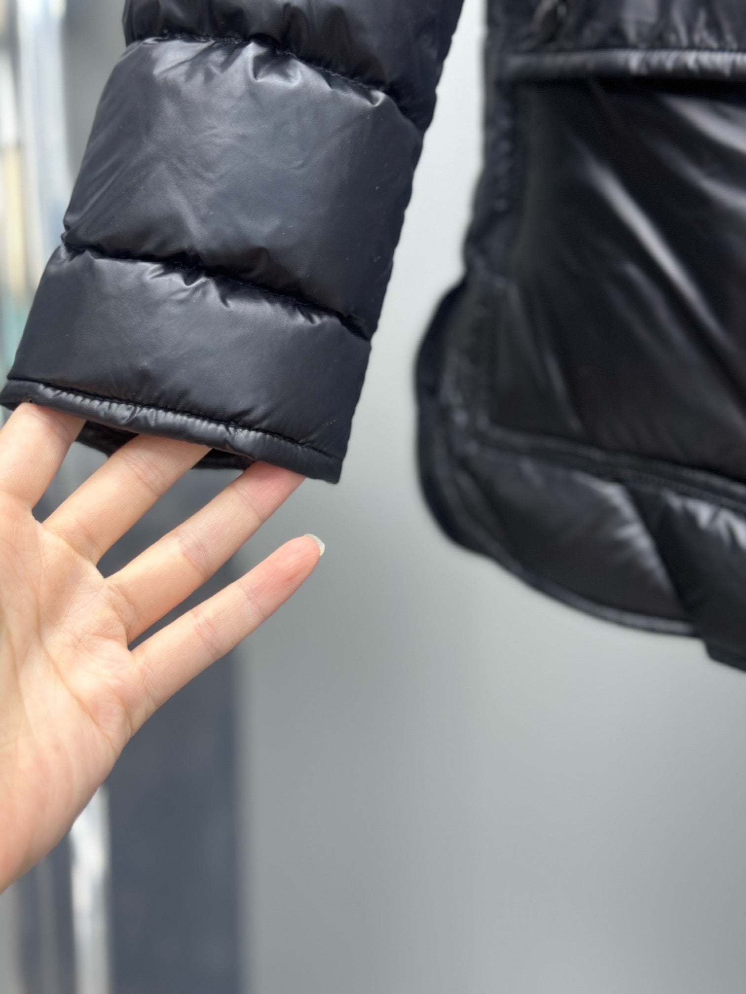 Black, White and Khaki Jacket