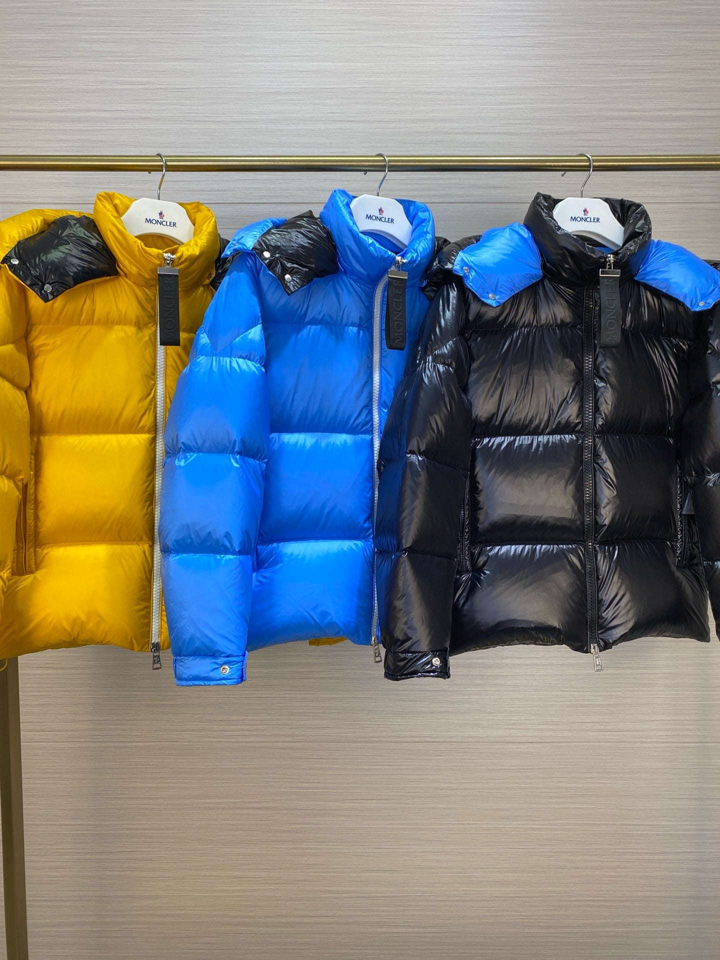 Yellow,Blue and Black Jacket