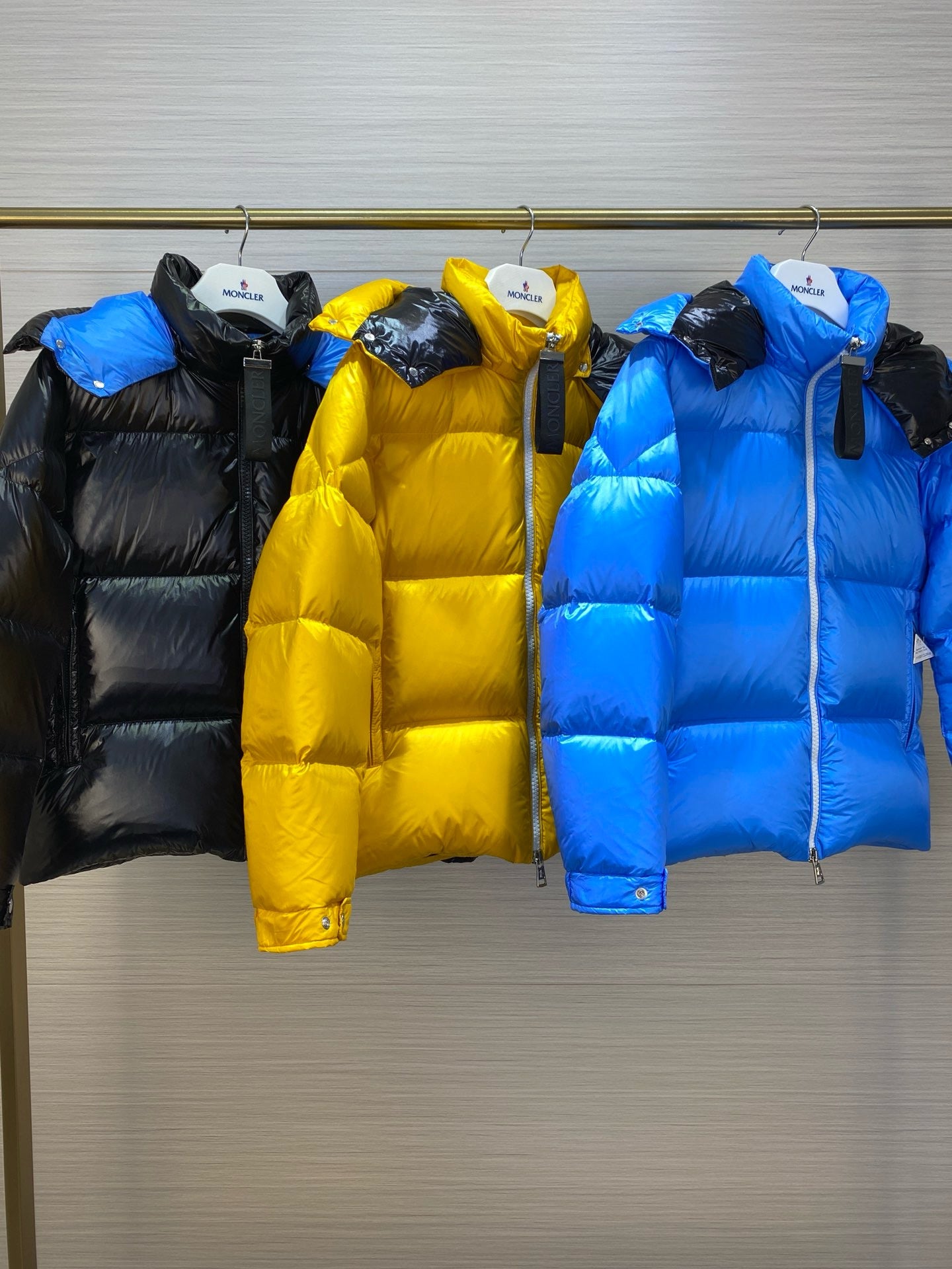 Yellow,Blue and Black Jacket