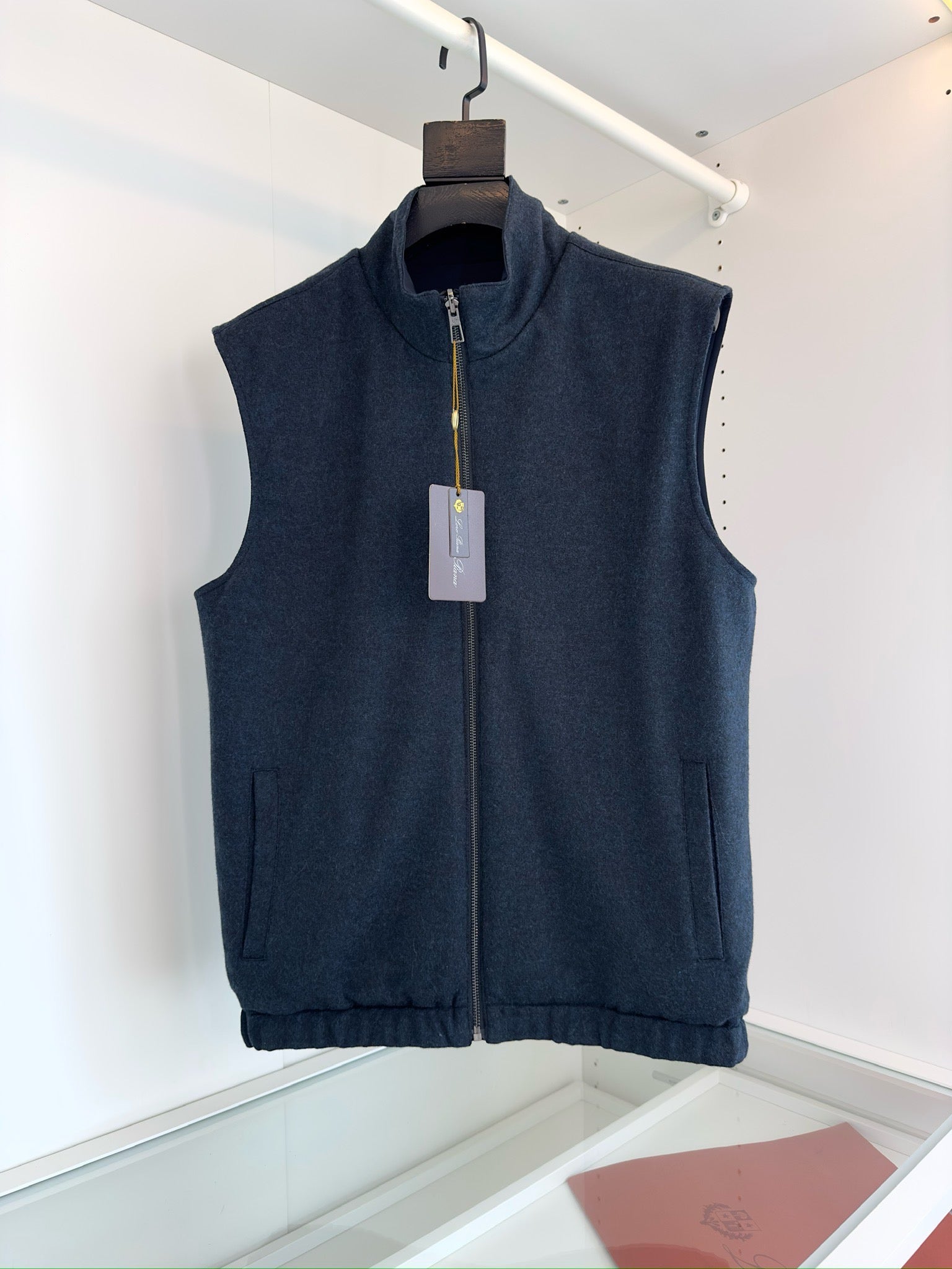 Blue and Dark blue Vest