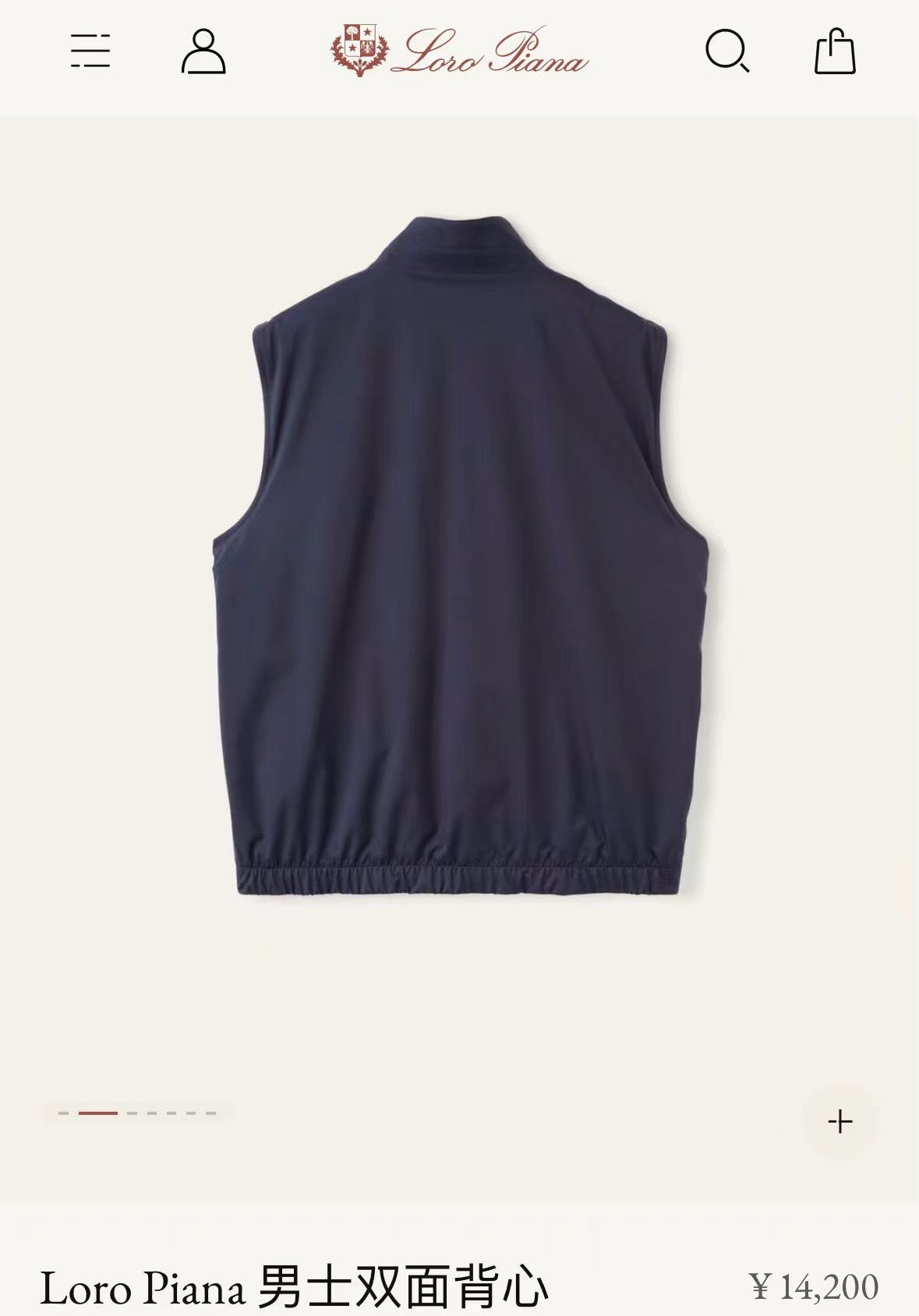 Blue and Dark blue Vest