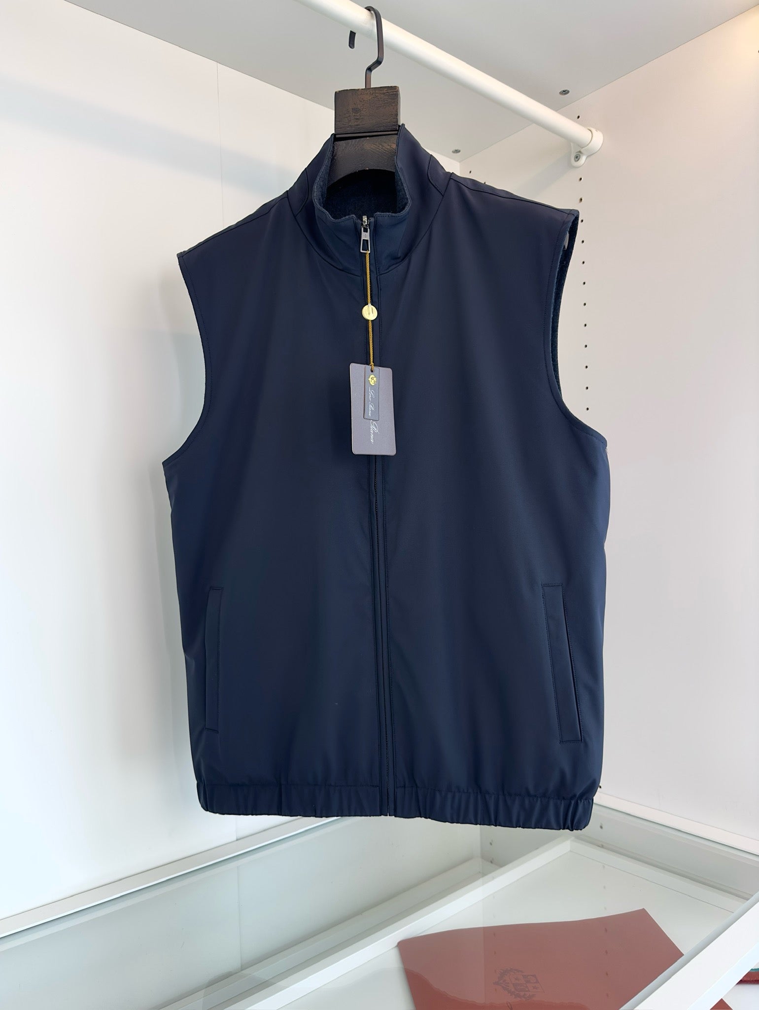 Blue and Dark blue Vest