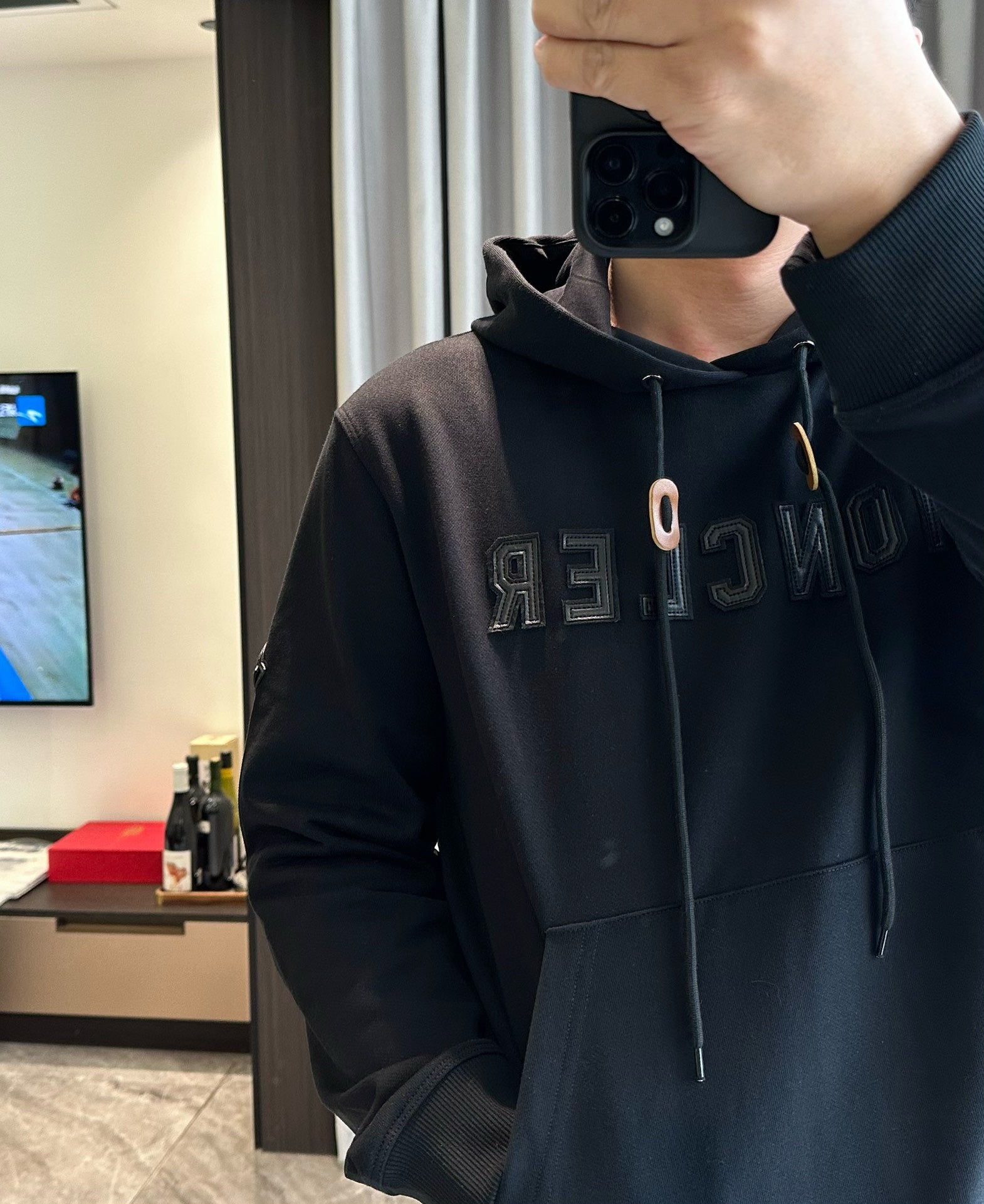 Black and Grey Hoodie