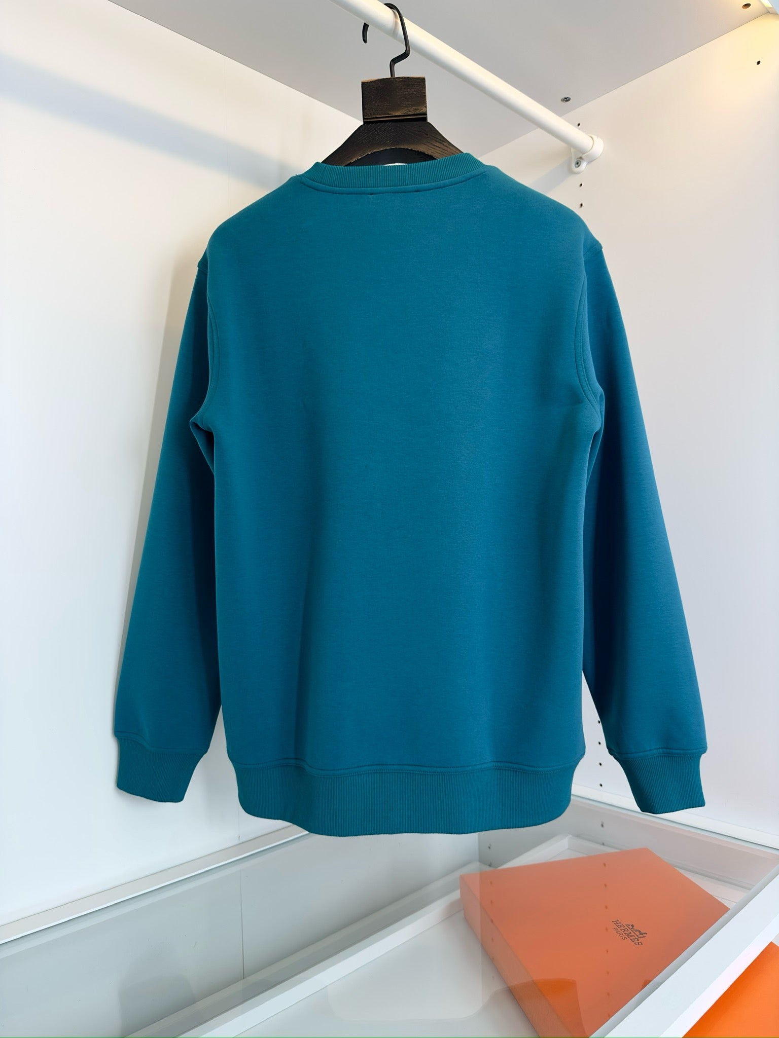 Black and Sky blue Sweatshirt