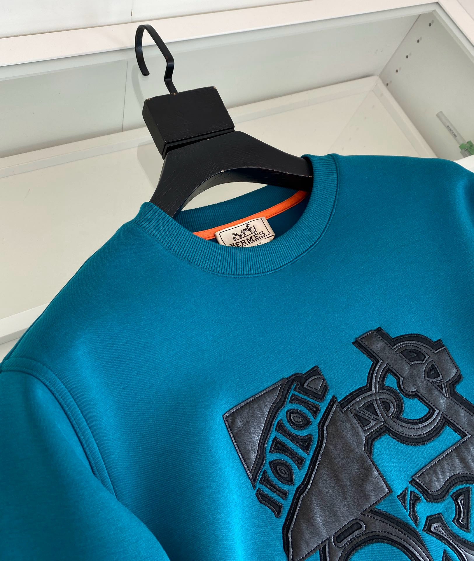 Black and Sky blue Sweatshirt