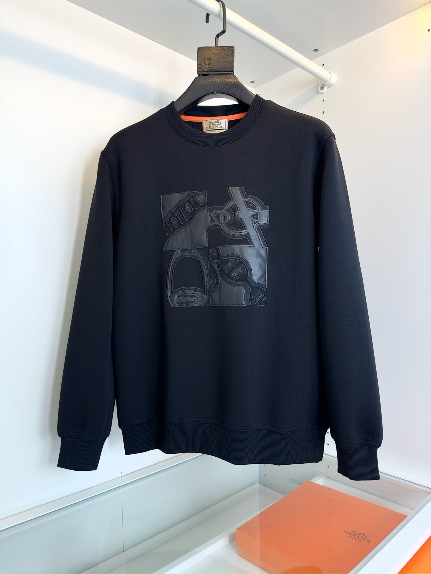 Black and Sky blue Sweatshirt