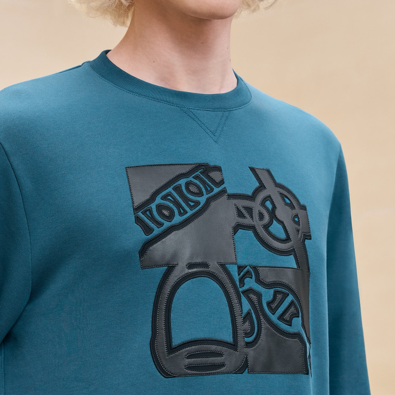 Black and Sky blue Sweatshirt