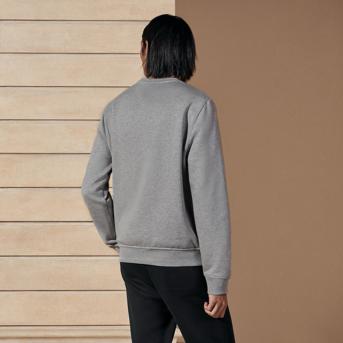 Black, Khaki and Grey Sweatshirt