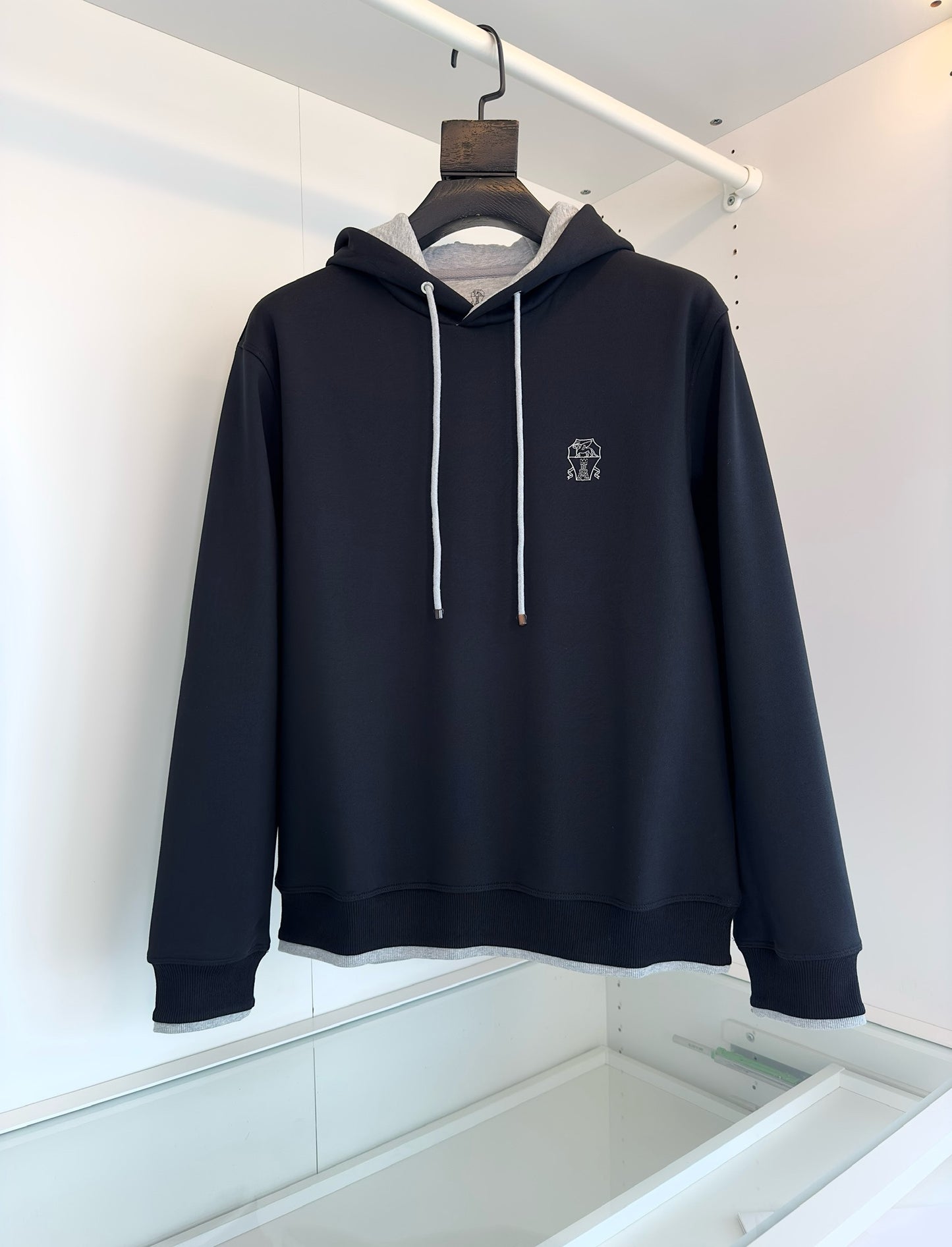 Black and Grey Hoodie