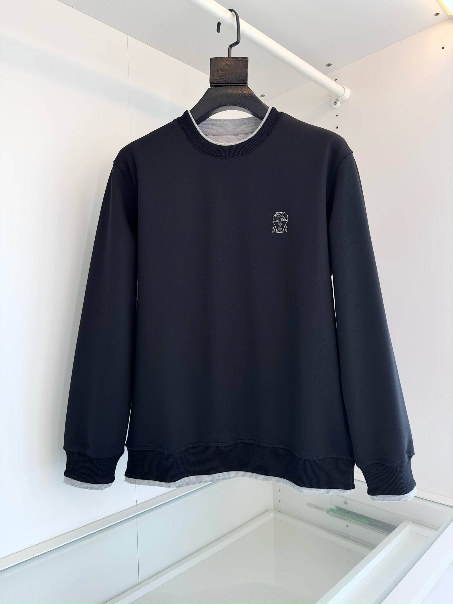 Black ansd Green Sweatshirt