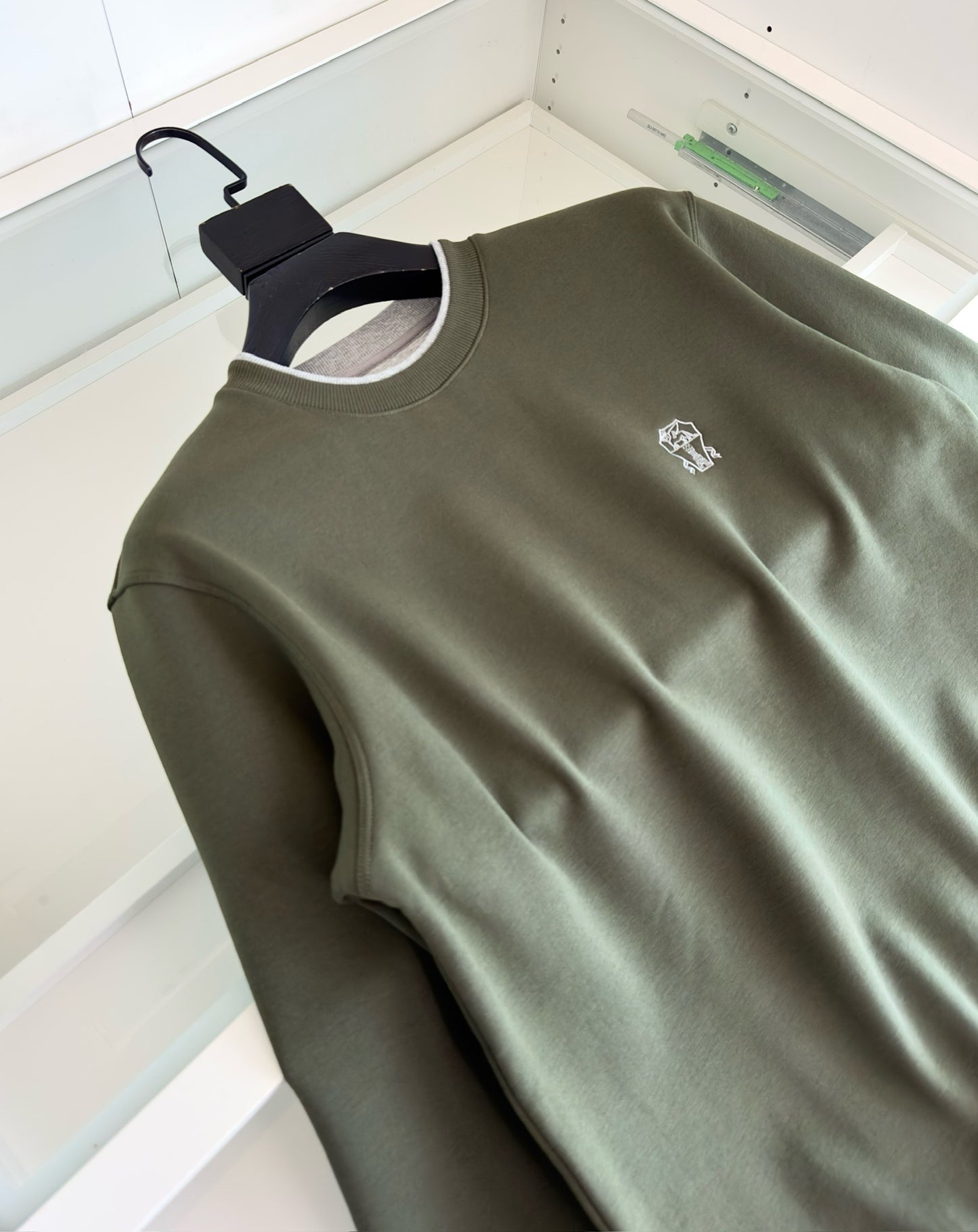 Black ansd Green Sweatshirt