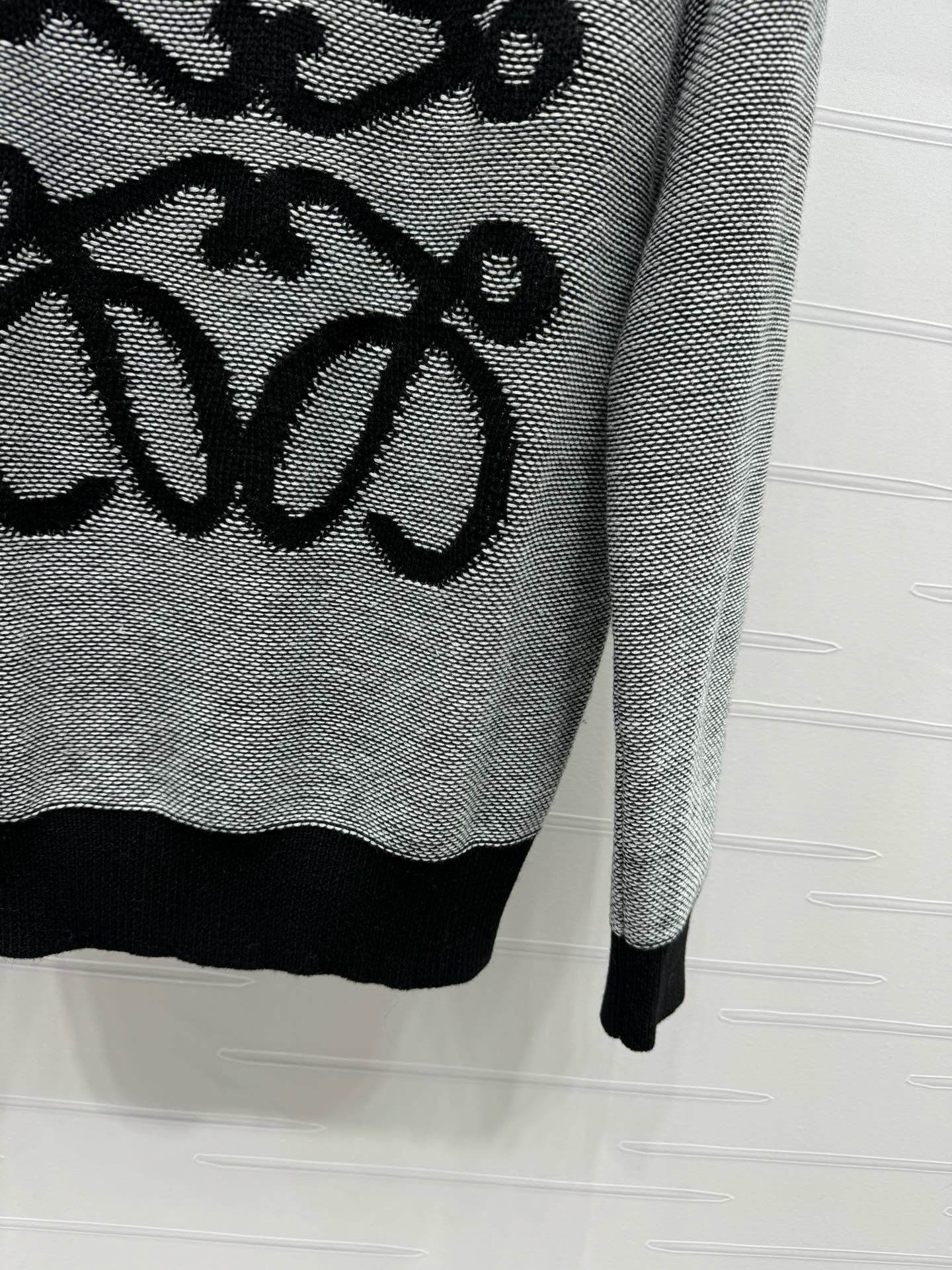 Black grey Sweatshirt