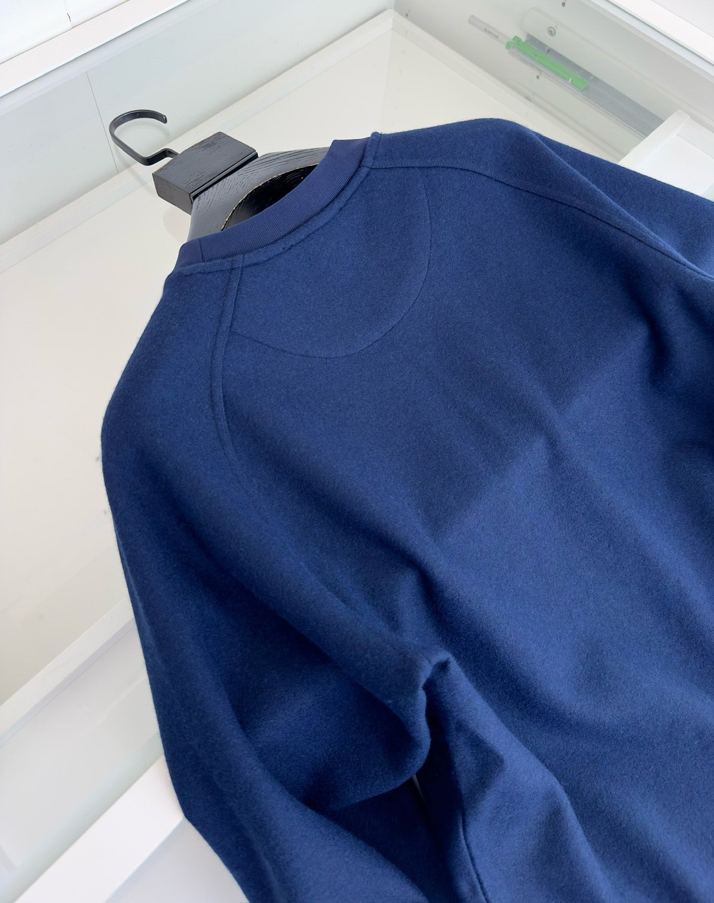 Blue and Dark blue Sweatshirt