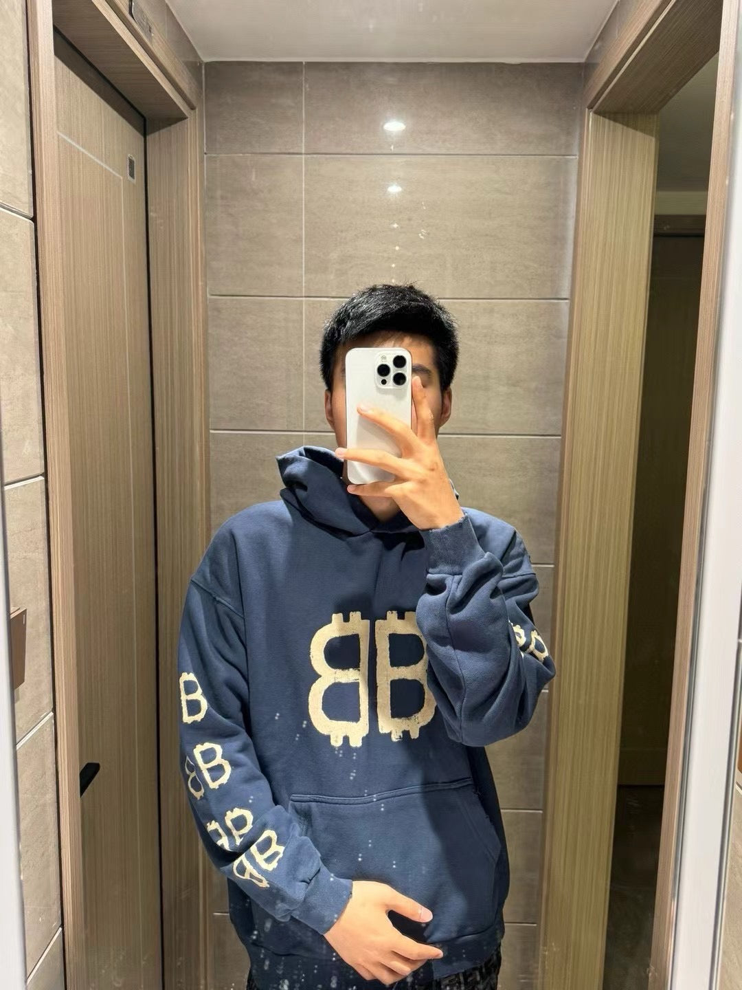 Blue Hoodie