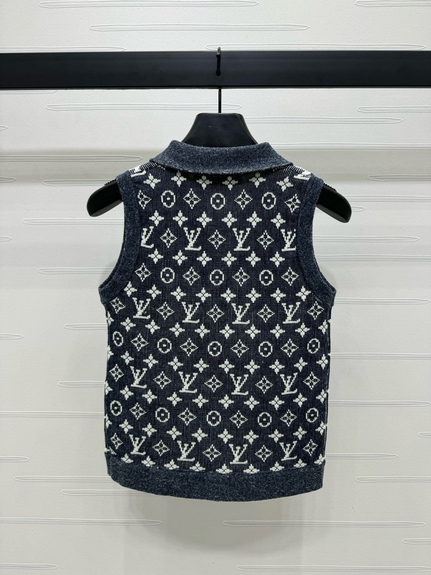 Blue and Grey Vest