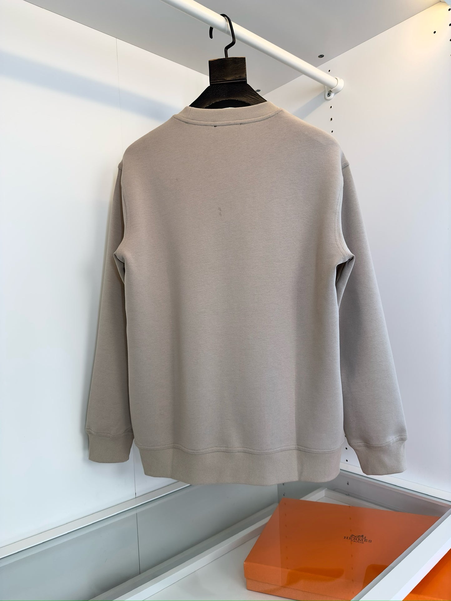 Grey, Khaki and Black Sweatshirt