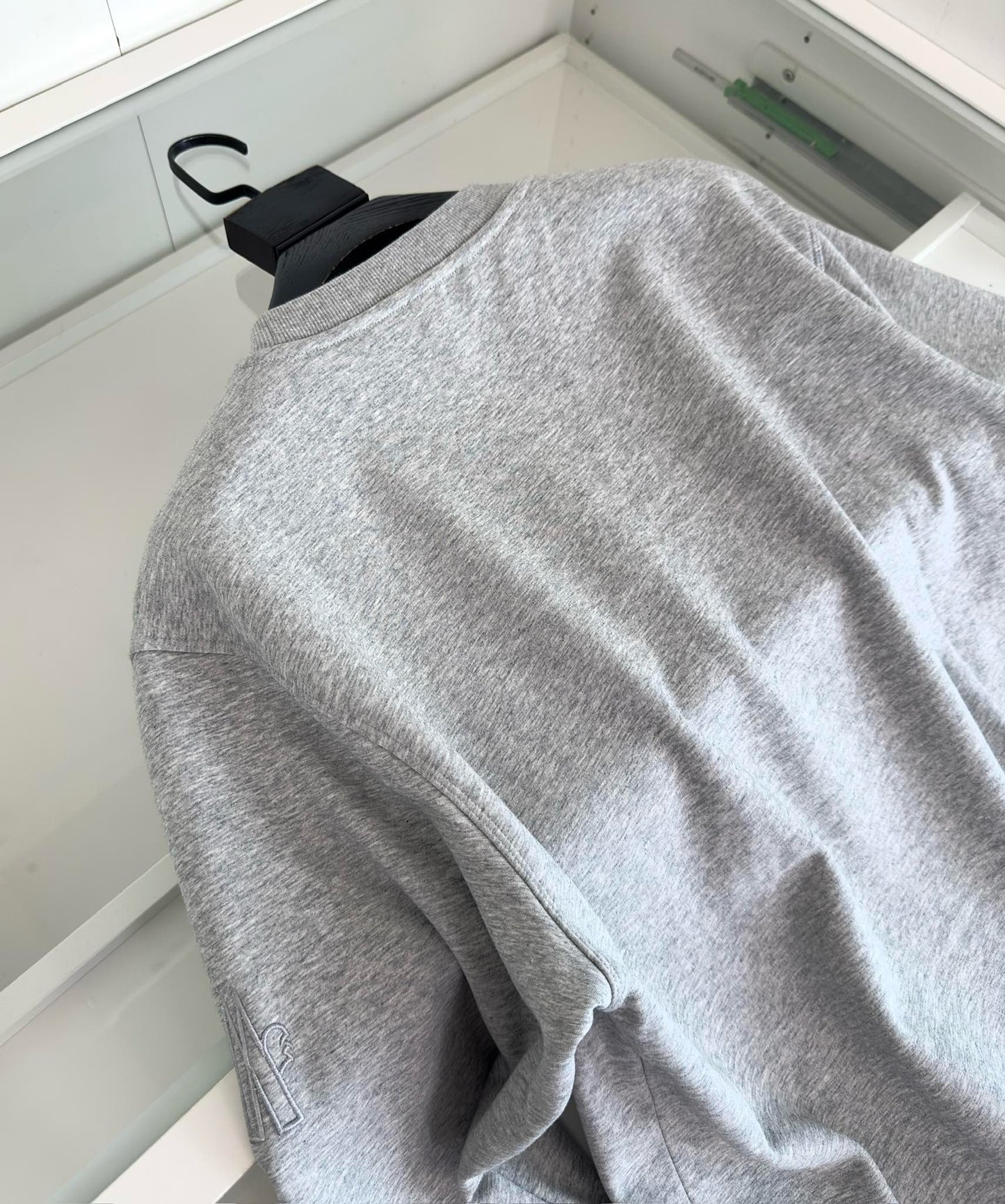 Grey, Blue and Green Sweatshirt